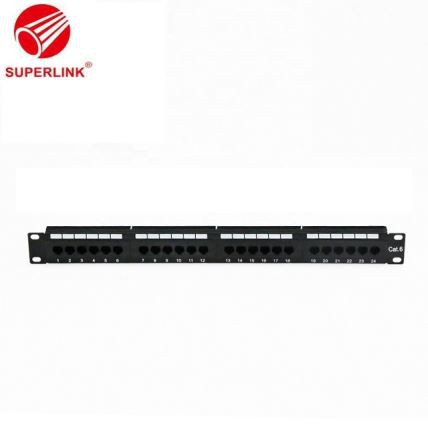 CAT6 24-Port Unshielded Patch Panel