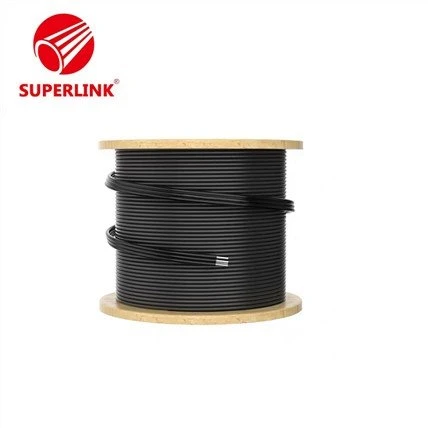 G652D G657A 1 2c Ftth Kab Drop Kab Andedan kay la fib optik FTTH Kab Single Mode pou entènèt Wifi