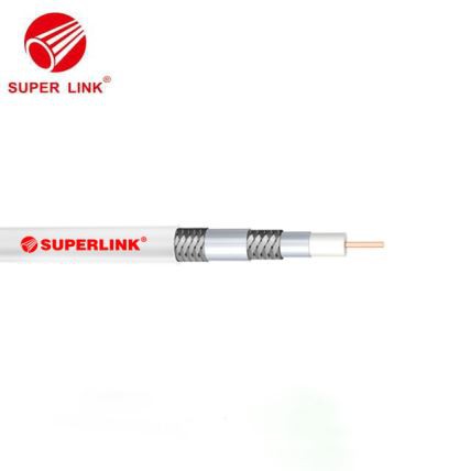 Kwadwilate-Shield RG6 Coaxial Kab Pou CCTV / CATV