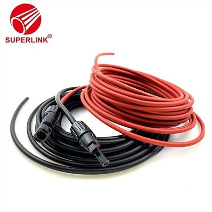 PV kab pouvwa kab ak Skeq4 Connector M4 H4