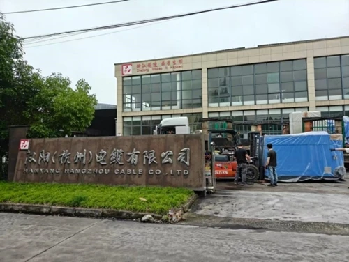 Hanyang (Hangzhou) kab enstale ekipman kab rezo avanse pou ranfòse kapasite a...